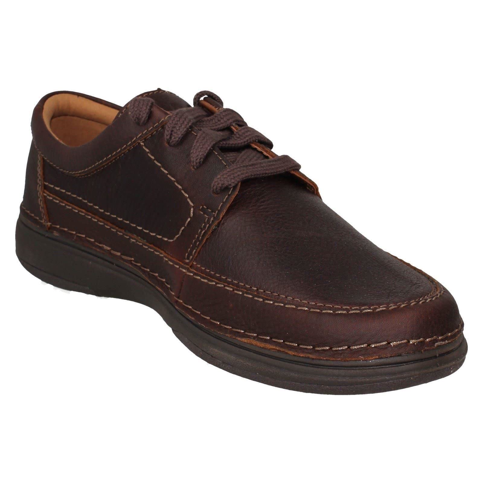 Clarks Men's Active Air Lace-Up Casual Shoes - Breathable Comfort Walking Sneakers for Men | Perfect for Work, Travel & Everyday Wear
