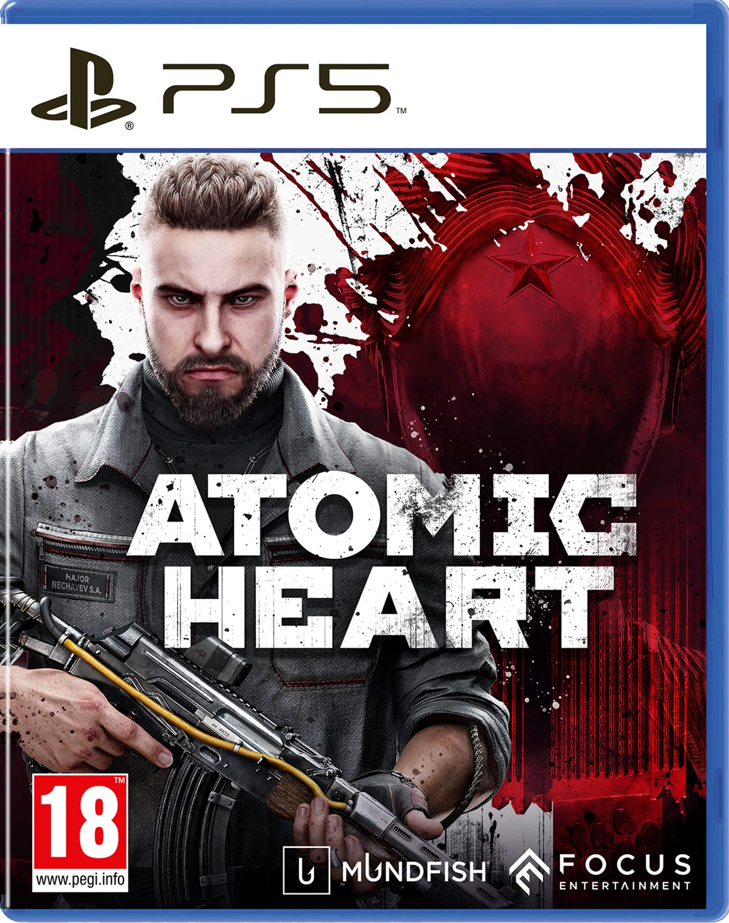 Atomic Heart PS5 Game - PEGI Rated | Action RPG Sci-Fi Adventure for PlayStation 5 | Perfect for Sci-Fi Fans & Action Game Lovers