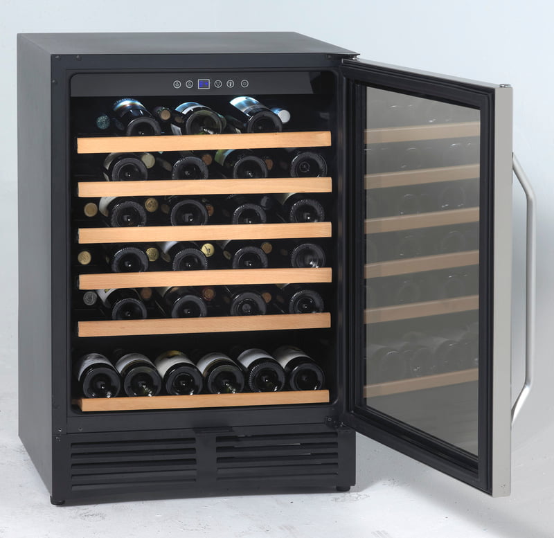 Avanti WCR506SS 50-Bottle Stainless Steel Wine Cooler Refrigerator - Perfect for Home Bars, Restaurants, and Wine Cellars