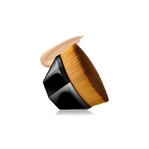 Flat Kabuki Makeup Brush for Foundation - Perfect for Daily Beauty Routine