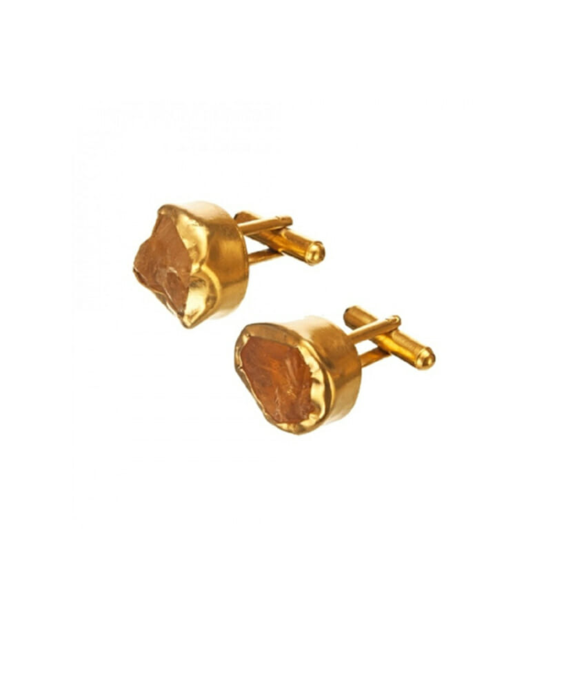 His & Hers Citrine Jewelry Gift Set - Elegant Couple's Necklace & Bracelet for Anniversary, Wedding, Valentine's Day - Perfect Romantic Gift for Her & Him