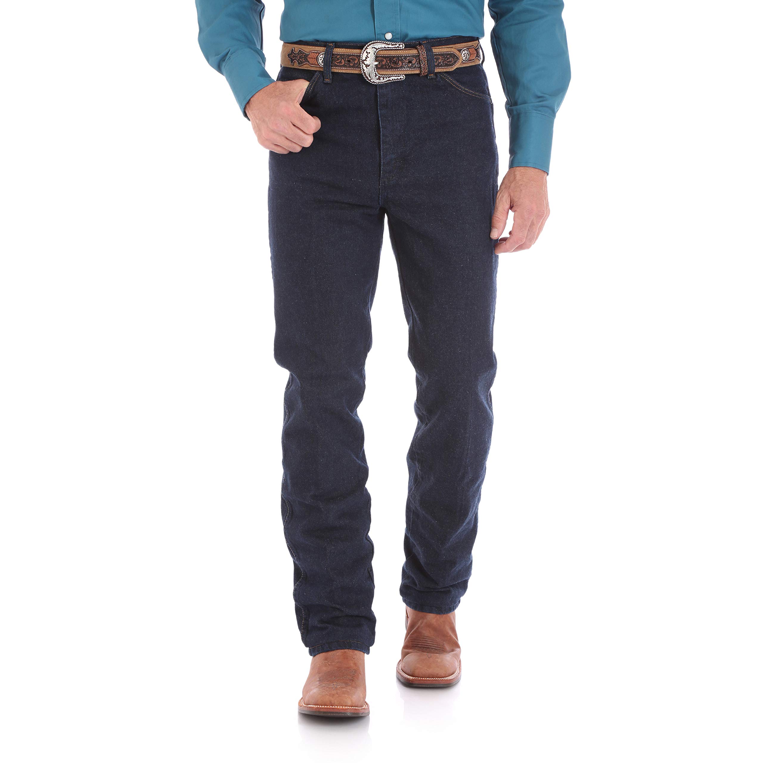 Wrangler Men's Retro Slim Fit Bootcut Jeans - Classic Vintage Denim Pants for Casual Wear & Western Style Outfits