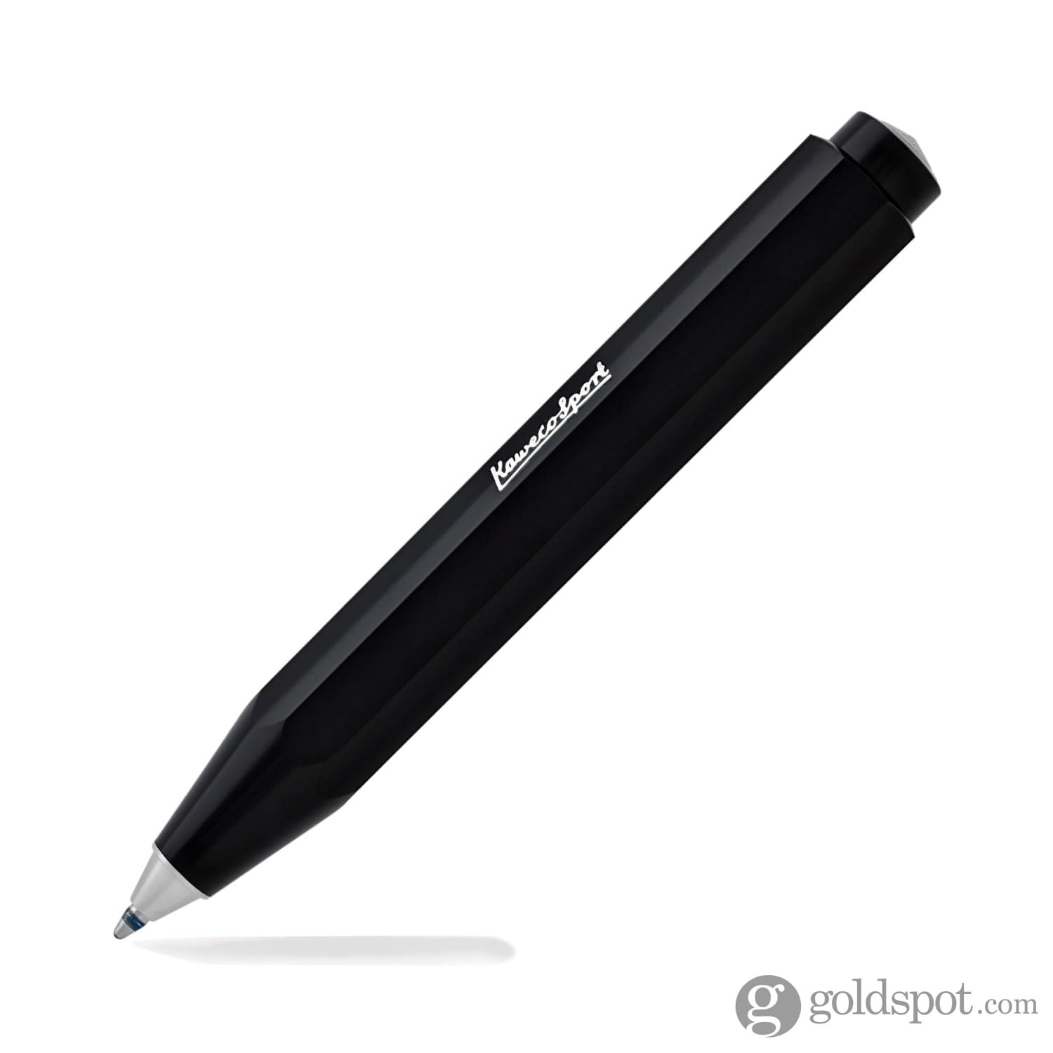 Kaweco Skyline Sport Ballpoint Pen - Premium Black Retractable Ink Pen for Writing, Note Taking & Everyday Carry (EDC) - Perfect Gift for Professionals, Students & Office Use