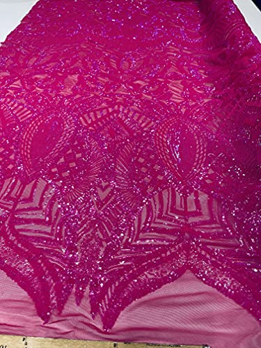 Fuchsia on Fuchsia Mesh