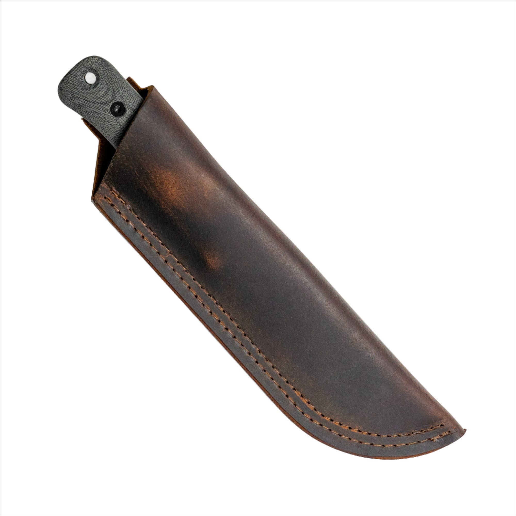 BLEM F5 Field Survival Knife - Acid Stonewashed CPM 3V Steel Blade with Orange G10 Handle | Tactical Outdoor Knife for Camping, Hunting & Survival Gear