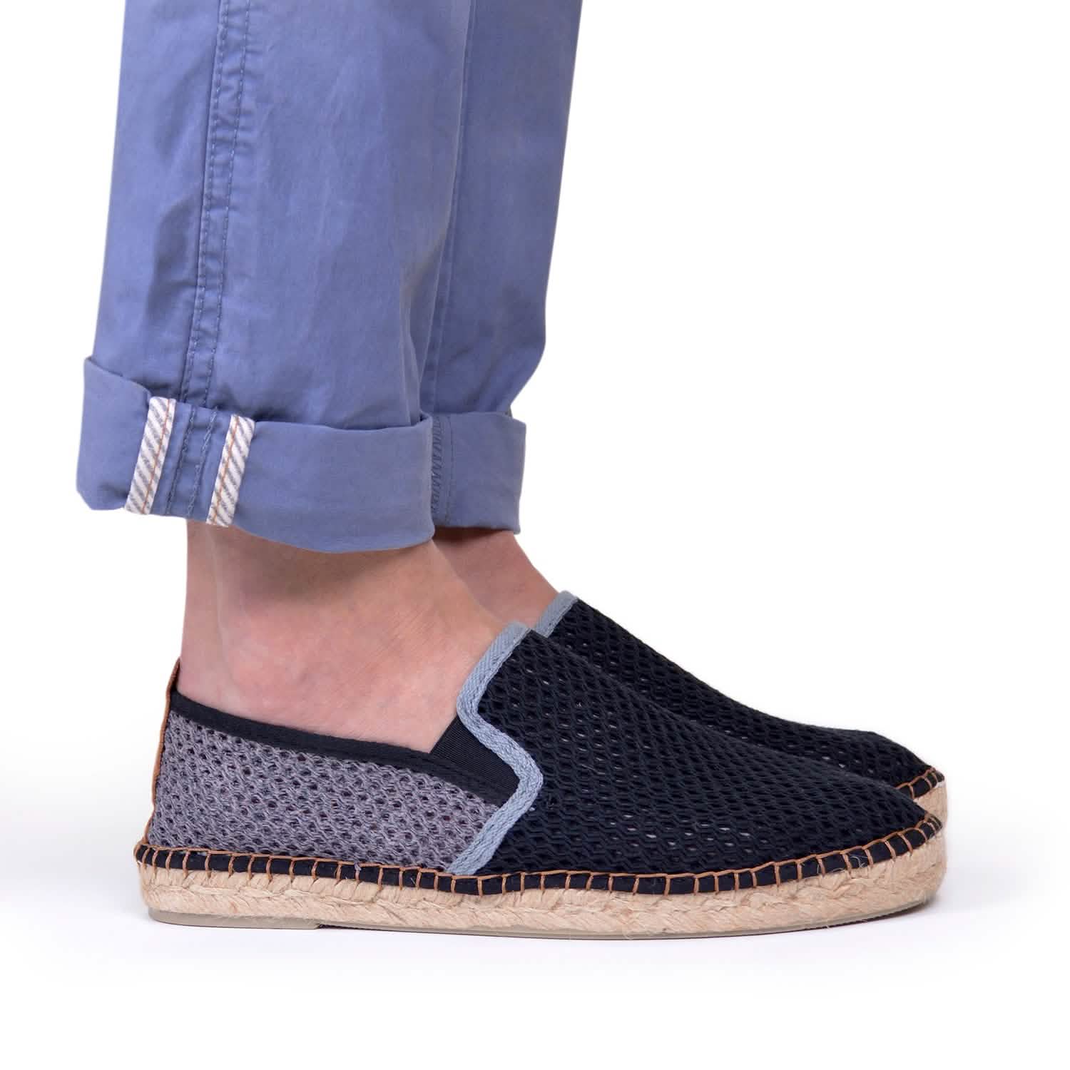 Men's Comfortable Cotton Blend Espadrilles - Breathable & Lightweight Casual Shoes for Walking, Travel & Beach - Dubai Style Summer Footwear