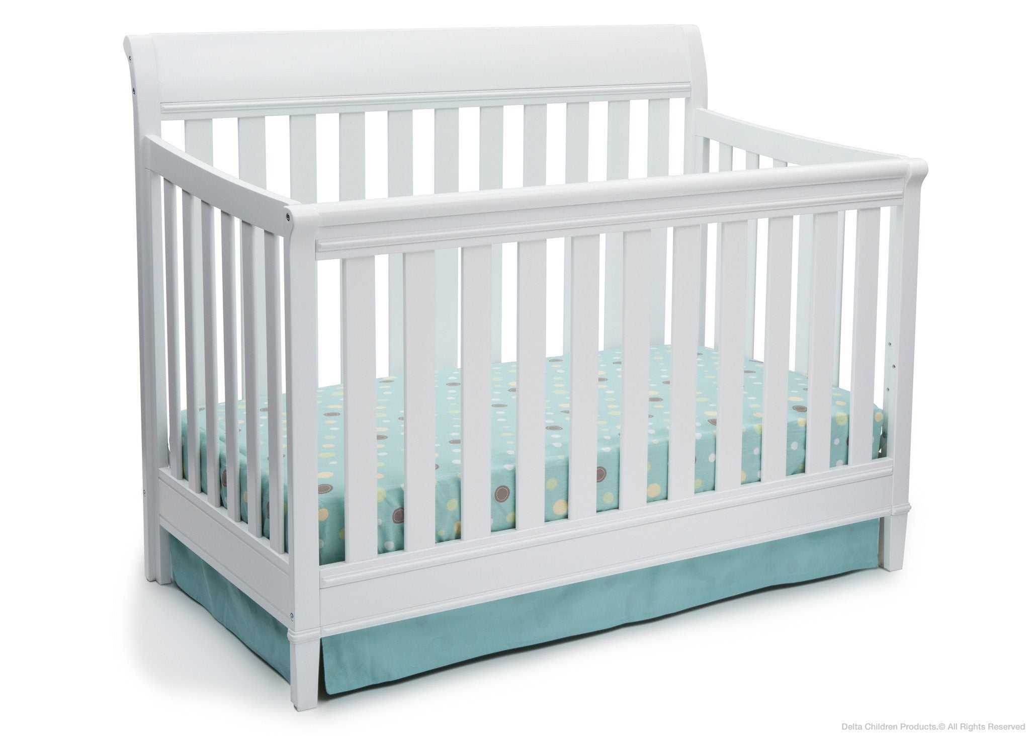 Haven 4-in-1 Convertible Baby Crib - Toddler Bed, Daybed & Full-Size Bed - Safe Nursery Furniture for Newborns to Teens - Perfect for Bedrooms, Daycare & Guest Rooms