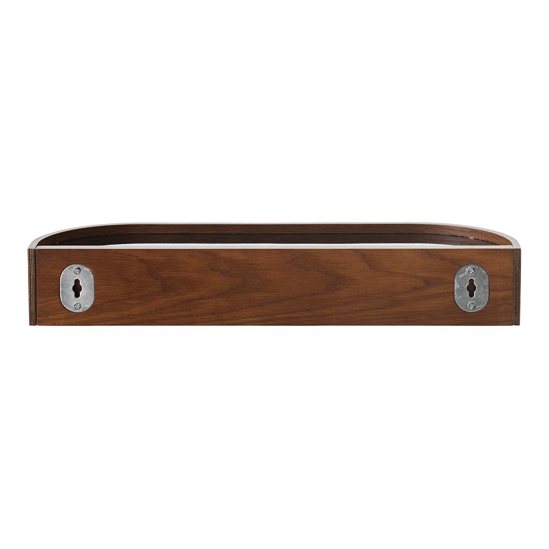 Nina Bruun Epoch Shelf Menu - Modern Wooden Wall Shelf for Home & Office Decor - Perfect for Living Room, Bedroom, or Kitchen Storage & Display