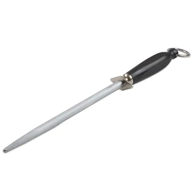 F. Dick Professional Round Sharpening Steel - 12-Inch Knife Sharpener for Chefs & Home Cooks - Perfect for Kitchen, Camping & Outdoor Cooking