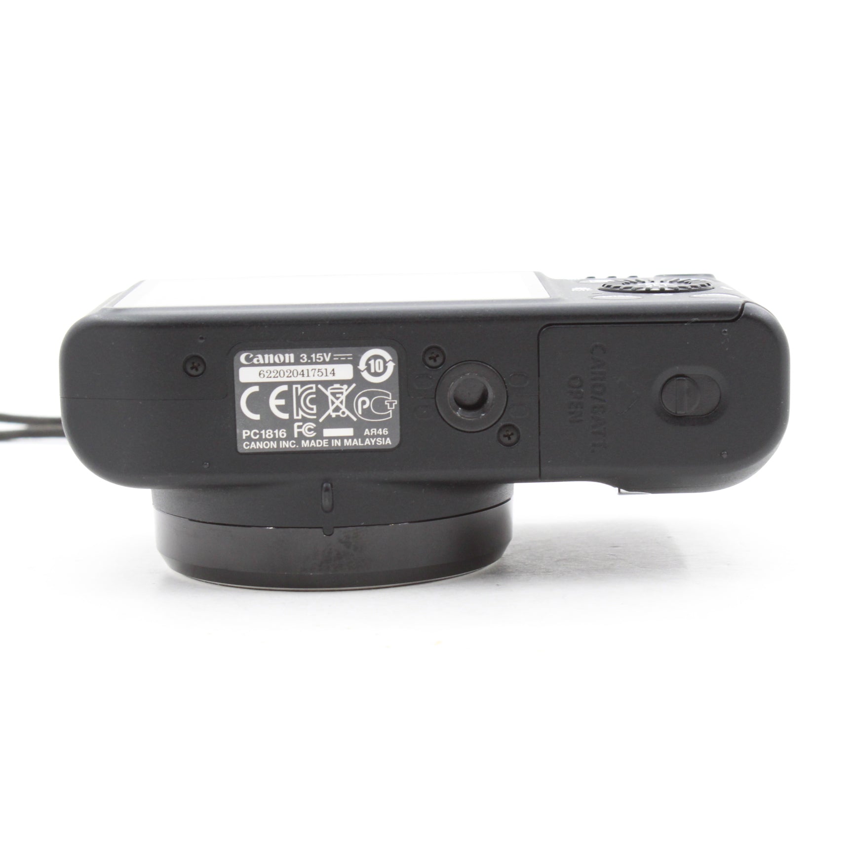 Refurbished Canon PowerShot SX160 IS Digital Camera - 16MP, 16x Optical Zoom, 720p HD Video - Perfect for Travel, Vlogging & Everyday Photography