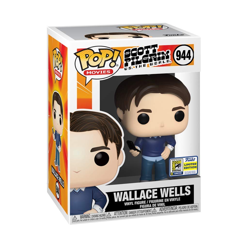 Funko Pop! Movies: Scott Pilgrim vs The World - Wallace Wells Collectible Figure (2020 Summer Convention Exclusive) | Perfect for Anime Fans, Movie Collectors & Pop Culture Enthusiasts