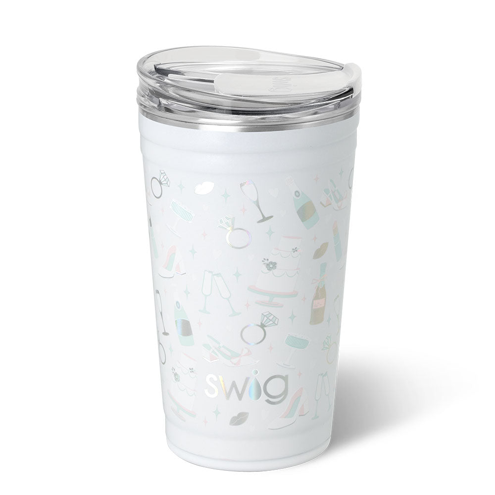 24oz Bride to Be Party Cup - Bachelorette Party, Wedding Shower & Bridal Celebration Drinkware - Perfect for Wedding Decorations, Bridal Showers & Girls Night Out