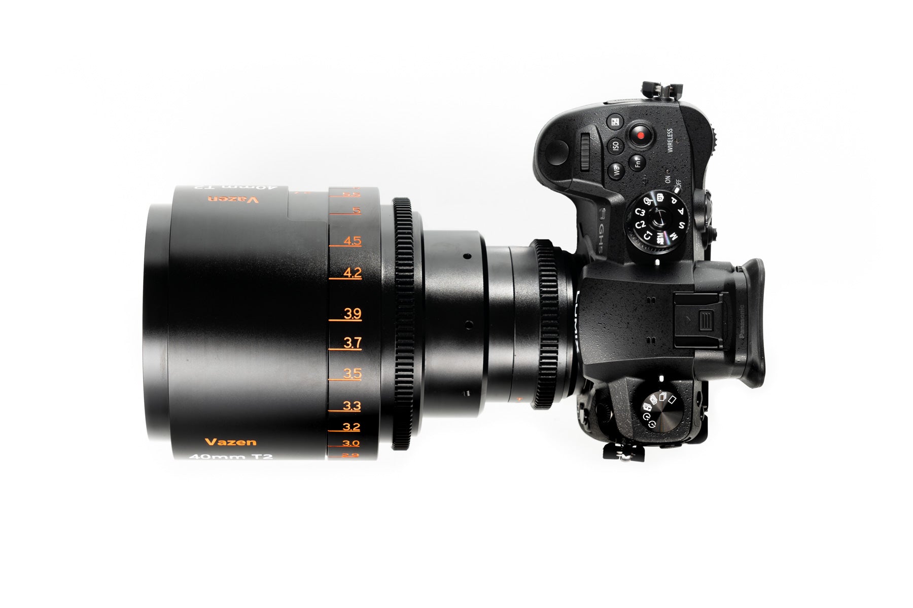 Vazen 40mm T/2 1.8X Anamorphic Lens for Canon RF Mount - Professional Cinematic Wide-Angle Lens for Filmmaking, Vlogging & Photography - Perfect for DSLR Mirrorless Cameras, YouTube Videos & Indie Films
