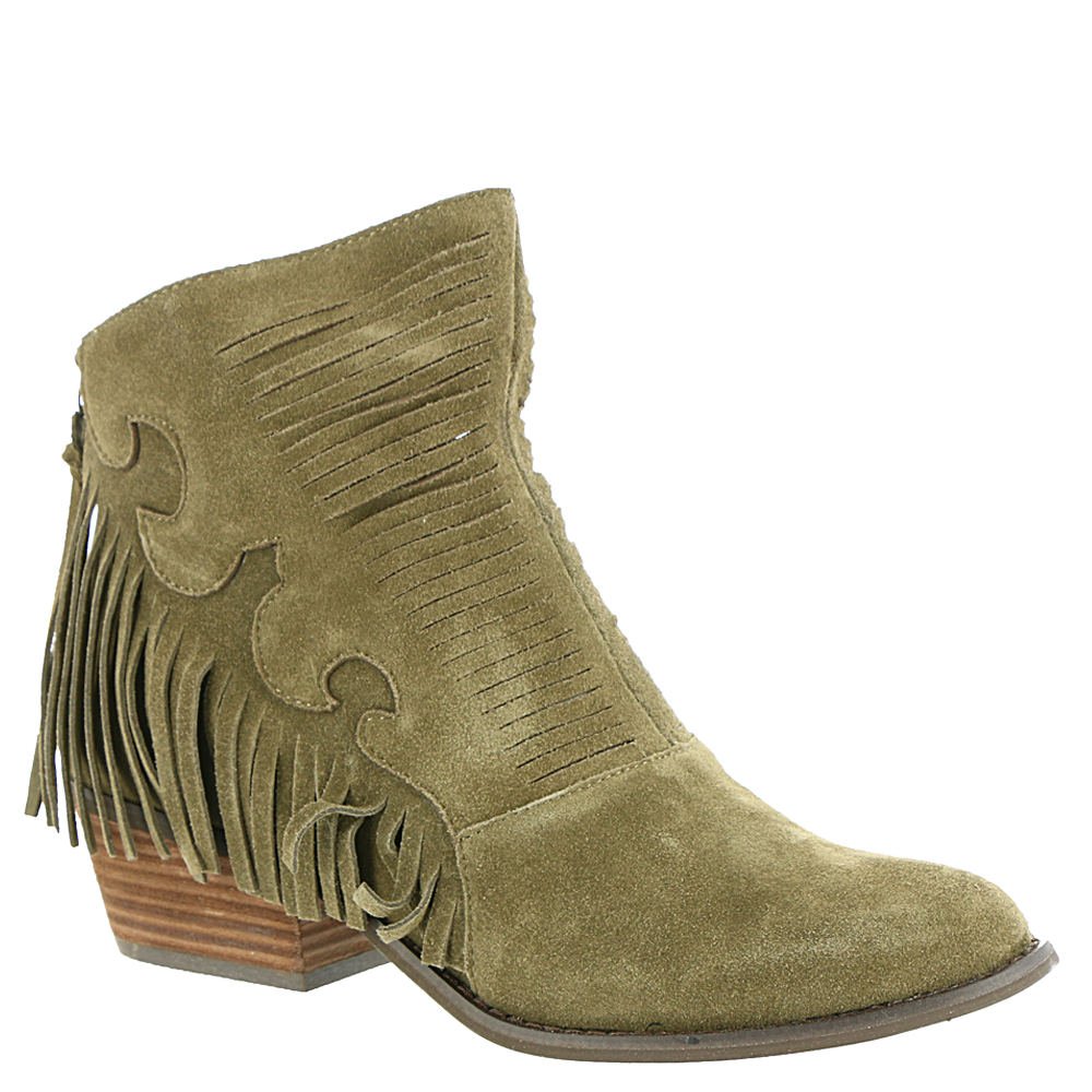 Yellow Box Letty Women's Ankle Boots 9 B(M) US Olive - Comfortable Casual & Work Shoes for Everyday Wear