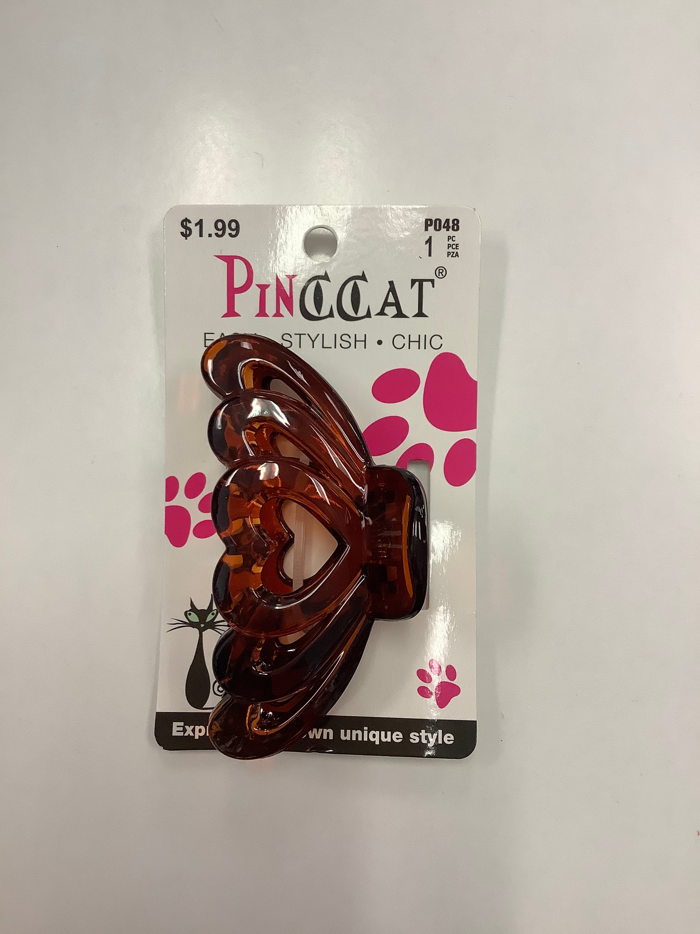 PINCCAT #P048 Butterfly Hair Clips for Women - Fashion Hair Accessories for Girls, Party, Wedding & Everyday Use