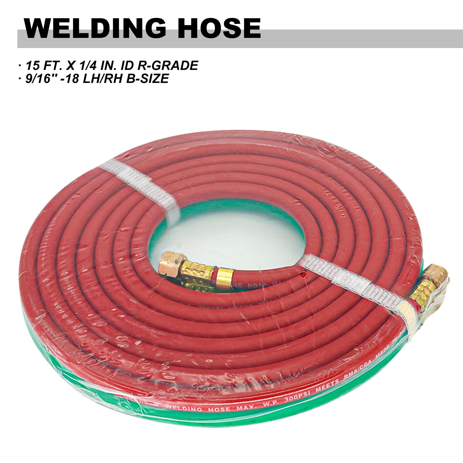Medium Duty Oxy Acetylene Gas Welding Kit - Portable Oxygen & Acetylene Cutting Torch Set (No Tanks Included) - Perfect for Metal Fabrication, Auto Repair & DIY Welding Projects