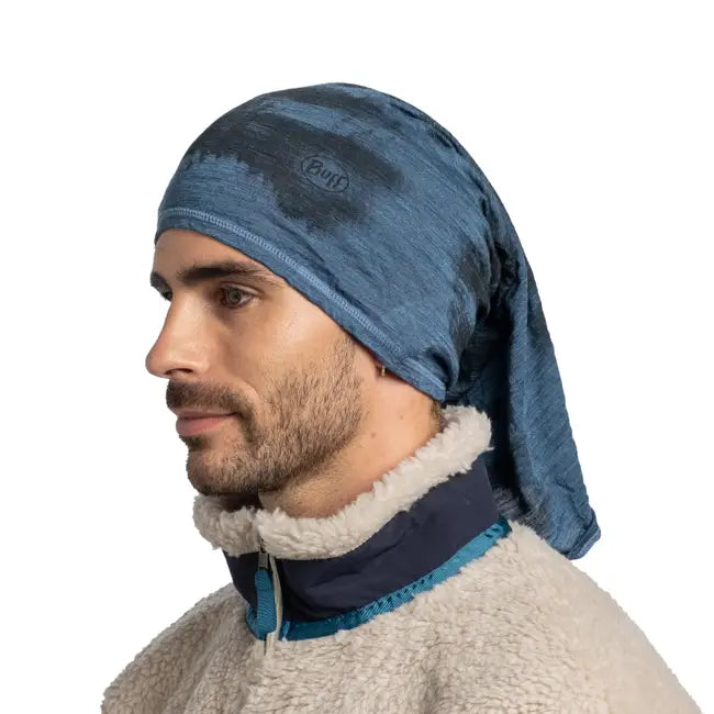 BUFF Merino Lightweight Prints Matewa Tempest Wool Neck Gaiter - Breathable, Moisture-Wicking for Hiking, Running & Outdoor Activities