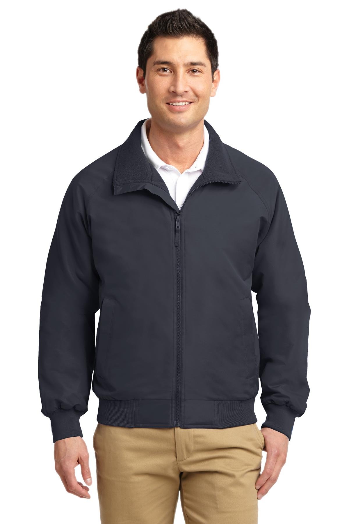 Port Authority Tall Charger Jacket for Men - Water-Resistant Work Jacket with Fleece Lining - Ideal for Outdoor Work, Construction & Cold Weather Protection