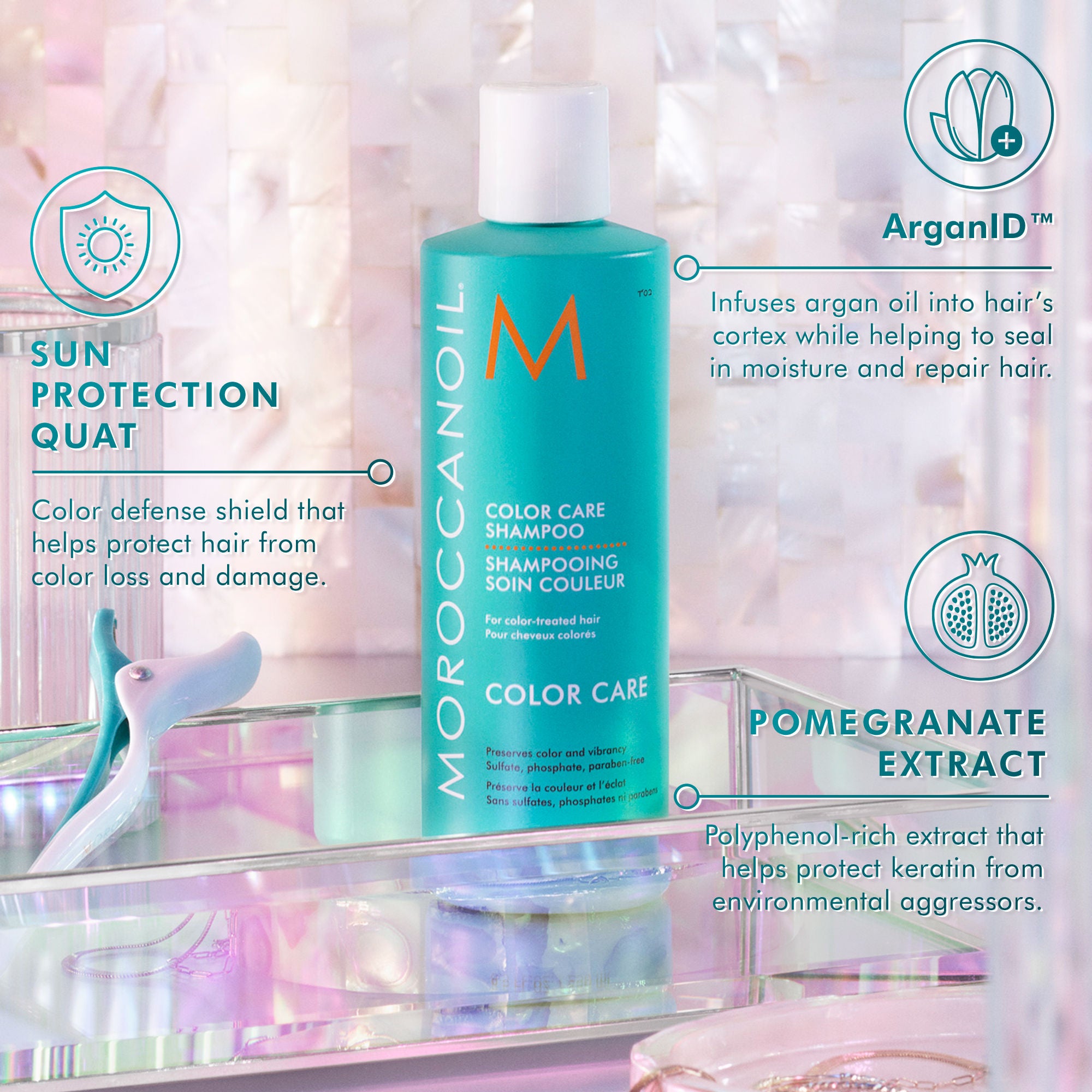 Best Color Care Shampoo for Colored Hair - Sulfate Free & UV Protection - Perfect for Daily Use & Salon Results at Home