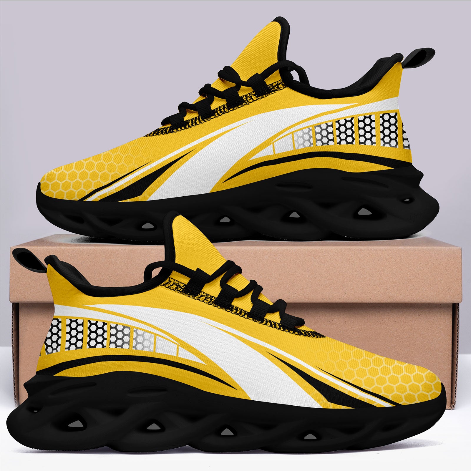 Custom Maxsoul Personalized Sneakers - Breathable Lightweight Running Shoes for Men & Women (FN003 E025022 22) - Perfect for Gym Workouts, Jogging & Casual Wear