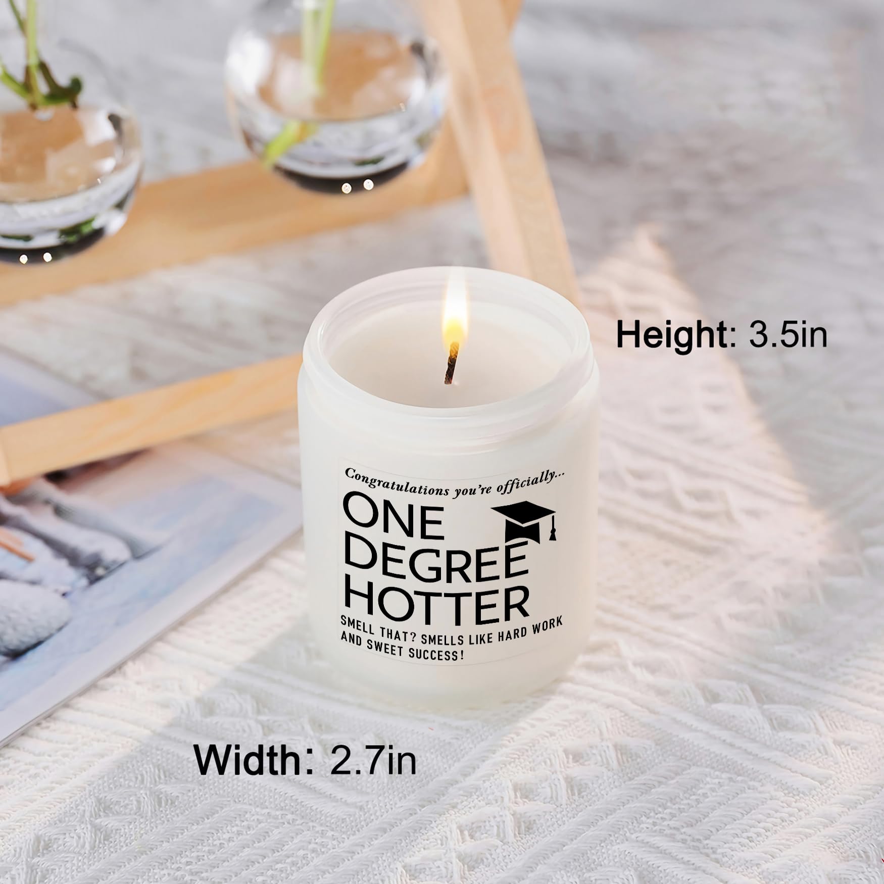 2024 Graduation Gifts for High School & College - Funny Coworker Graduation Present for Her - Bachelor's, Master's & PhD Degree Gifts - Perfect for Graduation Parties & Office Celebrations