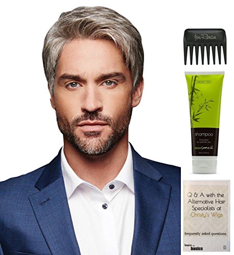 Reserved Wig by HIM - Synthetic Hair Wig Bundle with Christy's Wigs Guide, BeautiMark Shampoo & Wide Tooth Comb (Color M280S) - Perfect for Cosplay, Costume Parties & Everyday Wear