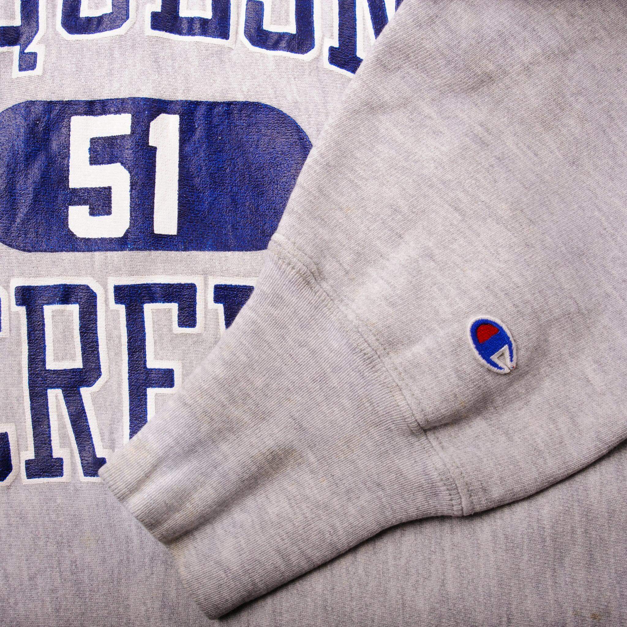 Vintage 1990s Champion Reverse Weave Duquesne Crew Sweatshirt XL - Made in USA - Retro Streetwear for Men & Women - Perfect for Casual Wear, Gym, and 90s Fashion Enthusiasts