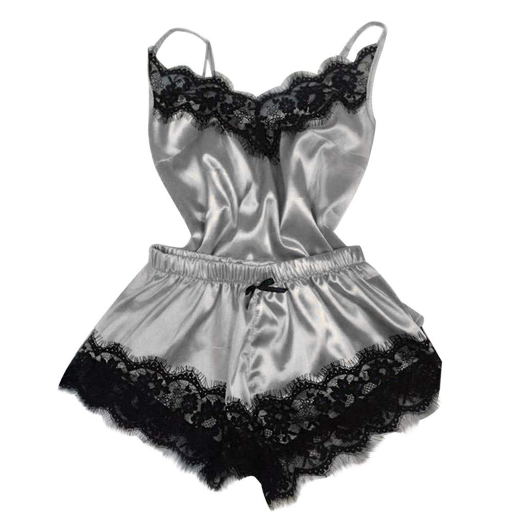 Sexy Women's Lace Babydoll Lingerie Set - 2 Piece Cosplay Underwear & Panty Shorts for Roleplay, Valentine's Day Gift - Comfortable Nightwear for Sleepwear and Boudoir Photography