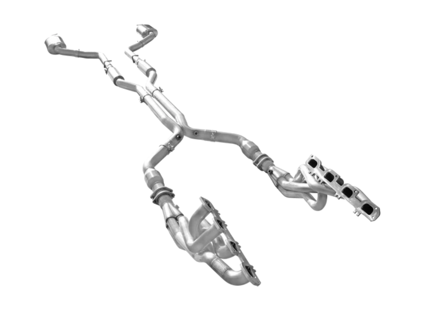 American Racing Headers Full Exhaust System (Headers, Mid Pipes & Cat Back) for Chrysler 300 & Dodge Charger 6.4L 392 HEMI (2015-2024) - High Performance Upgrade for Street Racing & Off-Road Adventures