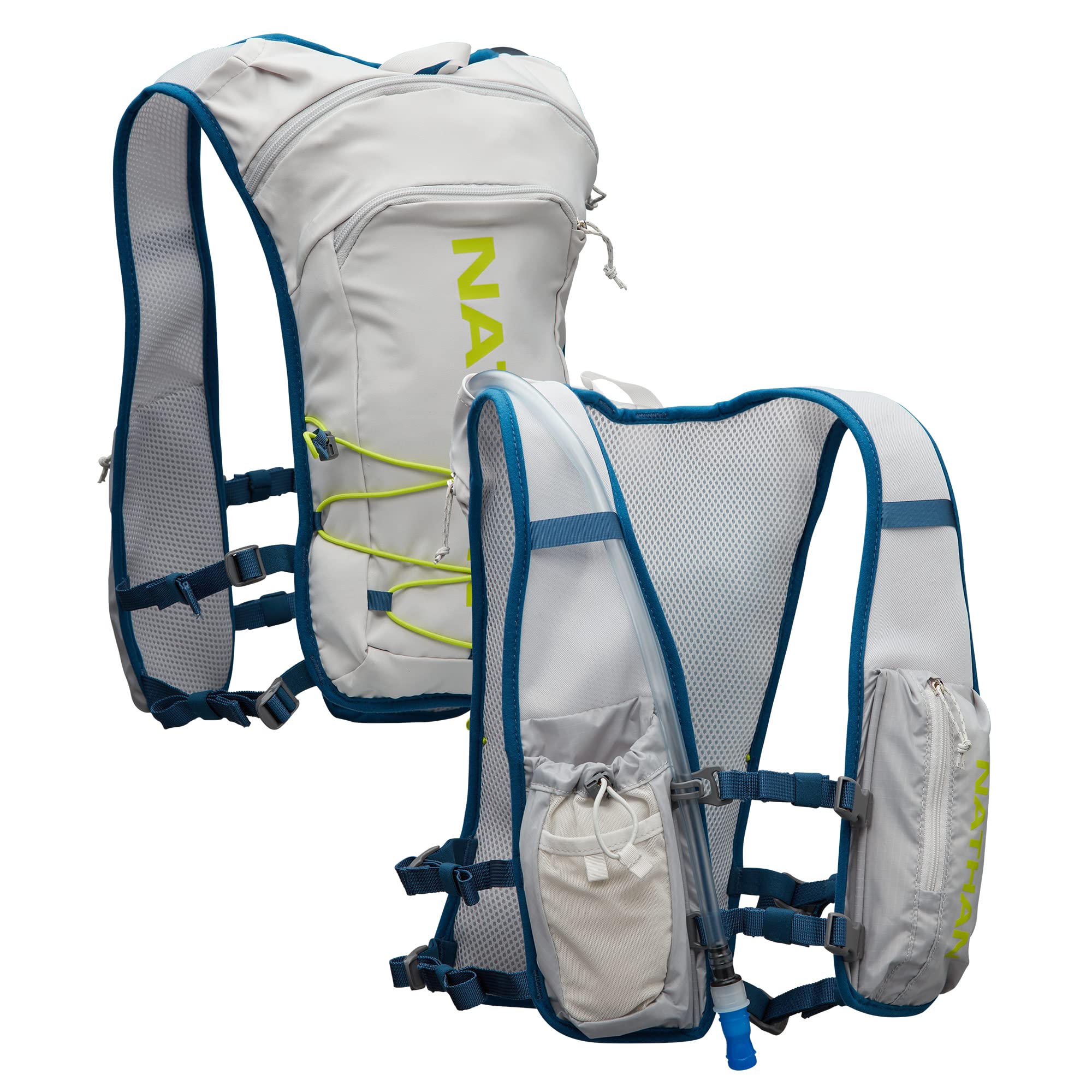 Nathan QuickStart 2.0 6L Hydration Vest Pack with 1.5L Water Bladder - Lightweight Running Backpack for Men & Women - Perfect for Trail Running, Hiking & Outdoor Adventures