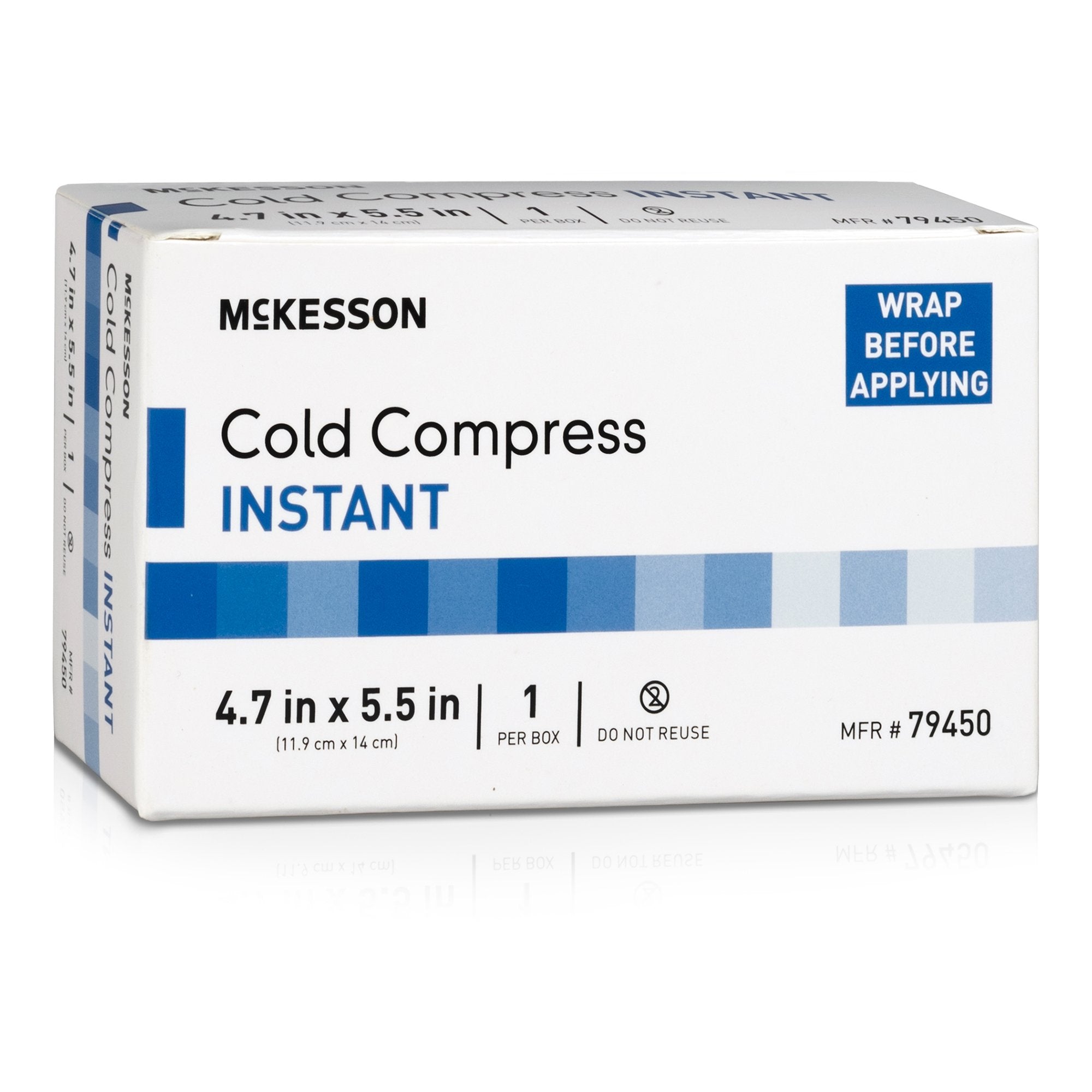 McKesson Instant Cold Pack Compress for First Aid & Pain Relief - Disposable Ice Packs for Injuries, Swelling, Sprains & Muscle Soreness - Perfect for Sports, Workouts & Emergency Kits