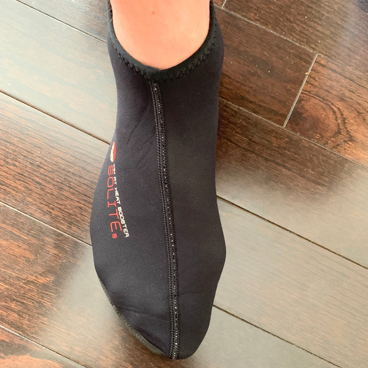 SOLITE 1mm Neoprene Heat Booster Socks - Round Toe Design for Warmth & Comfort - Perfect for Winter Sports, Hiking & Cold Weather Activities