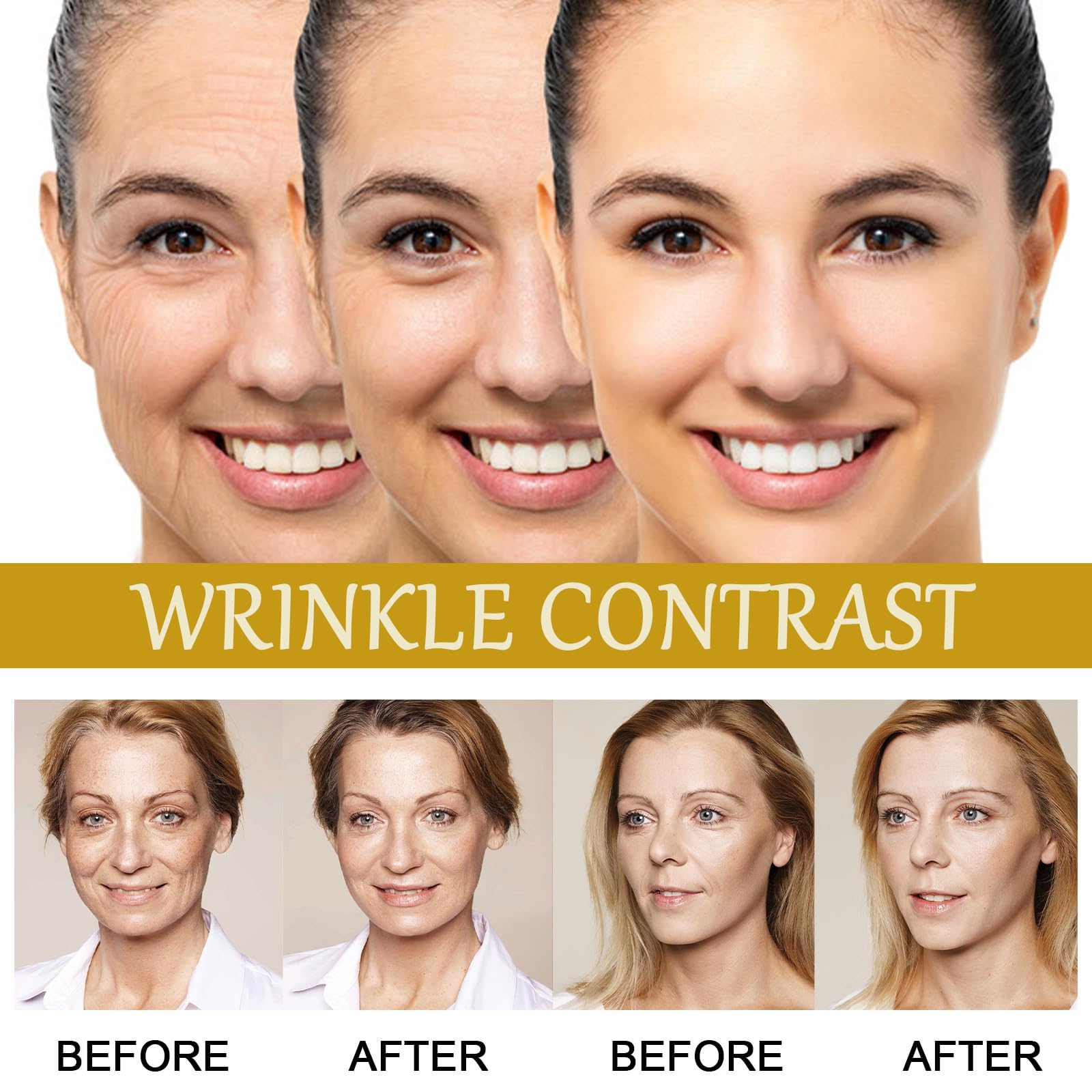 Vintesse Advanced Bee Venom Serum for Face - Anti-Aging & Wrinkle Reduction Treatment (3 Pack) - Perfect for Night Skincare Routine & Daily Moisturizing
