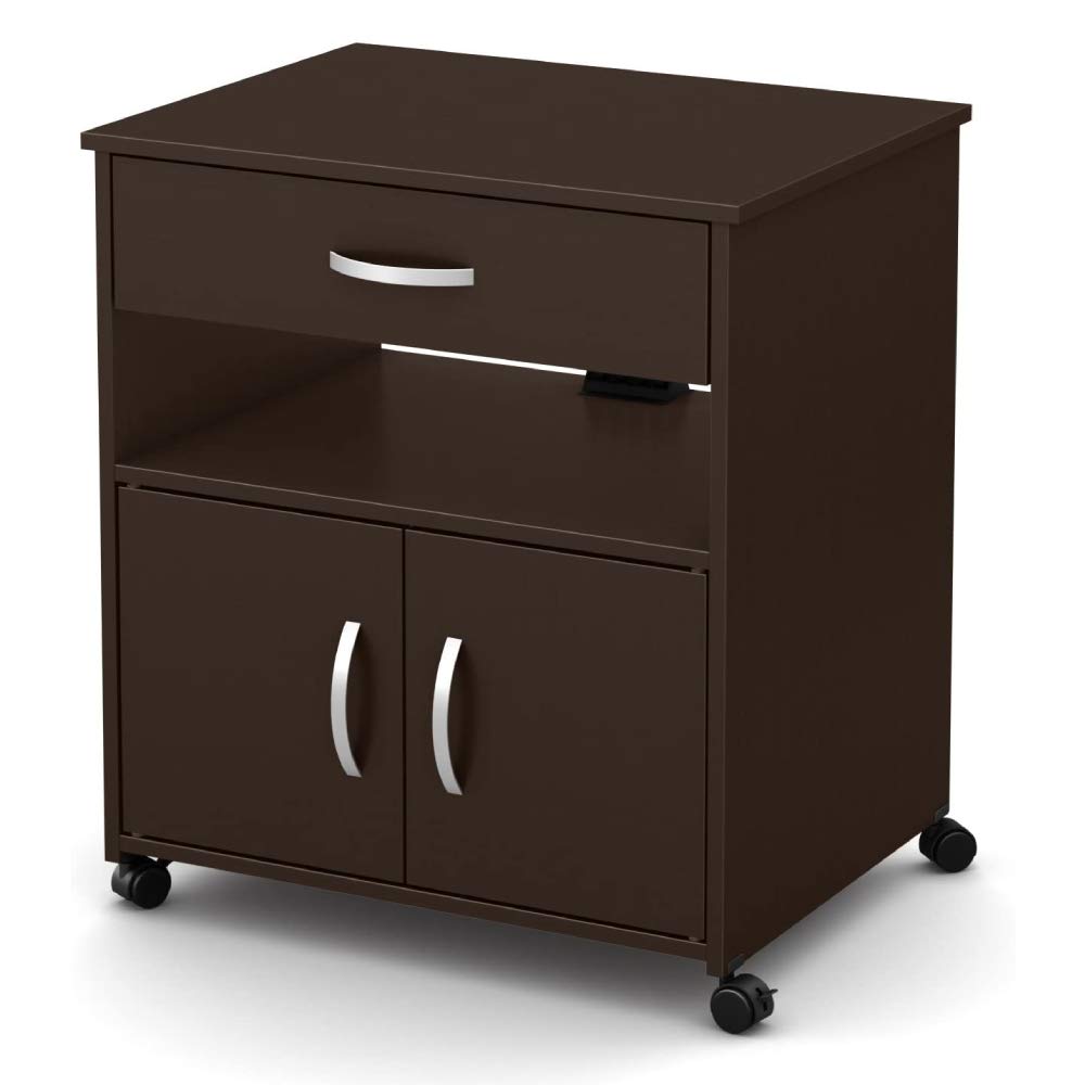 Wooden File Cabinet with Drawers & Shelves - 2-Tier Storage Organizer for Home Office, Bedroom, Living Room | Perfect for Document Storage, Office Supplies & Home Organization