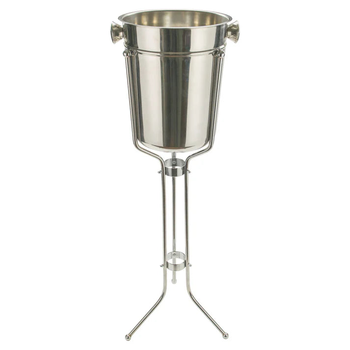 Winco Stainless Steel Stand for 8 Qt Wine Buckets - Durable Wine Chiller Holder for Parties, Restaurants & Catering Events