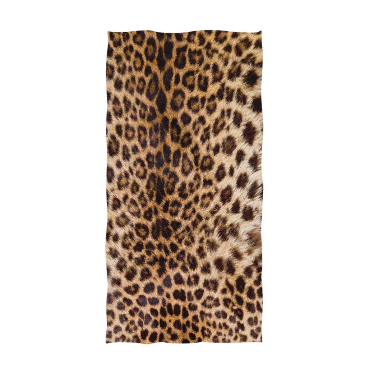 ALAZA Ultra Soft Real Leopard Print Hand Towel & Washcloth - 16