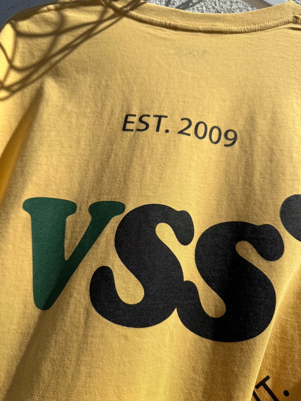 VSS Soccer & Lifestyle T-Shirt - Mustard Yellow | Comfortable Cotton Tee for Casual Wear, Sports & Street Style