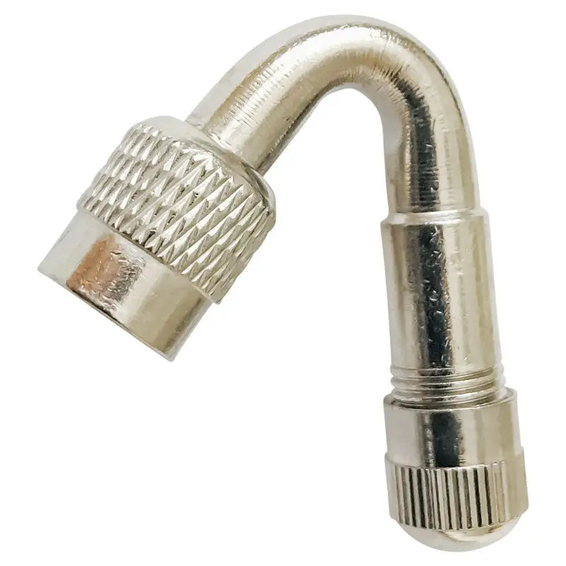 AA Chrome Bent Valve Extension (Each) - Durable & Easy-to-Install for Tires, Bikes, and Automotive Applications