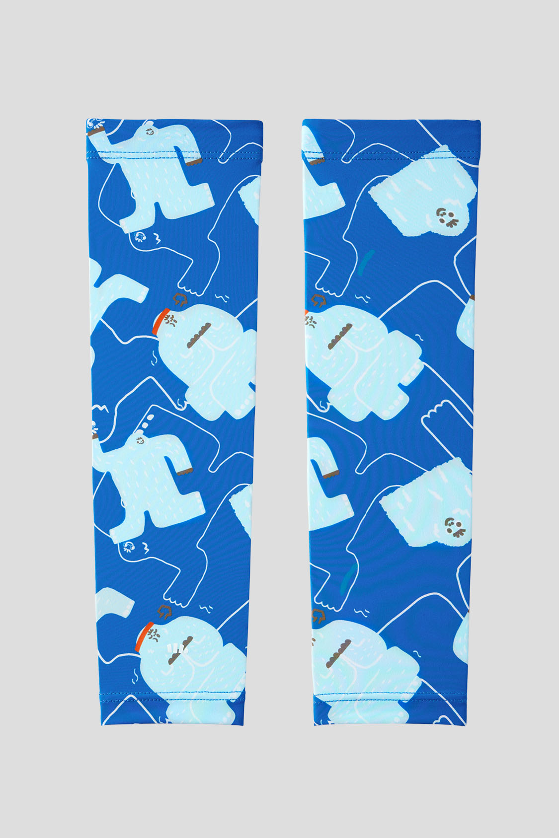 UPF50+ Kids Sun Protection Arm Sleeves - Cute & Breathable UV Sunblock Sleeves for Outdoor Play, Sports, and Beach Activities