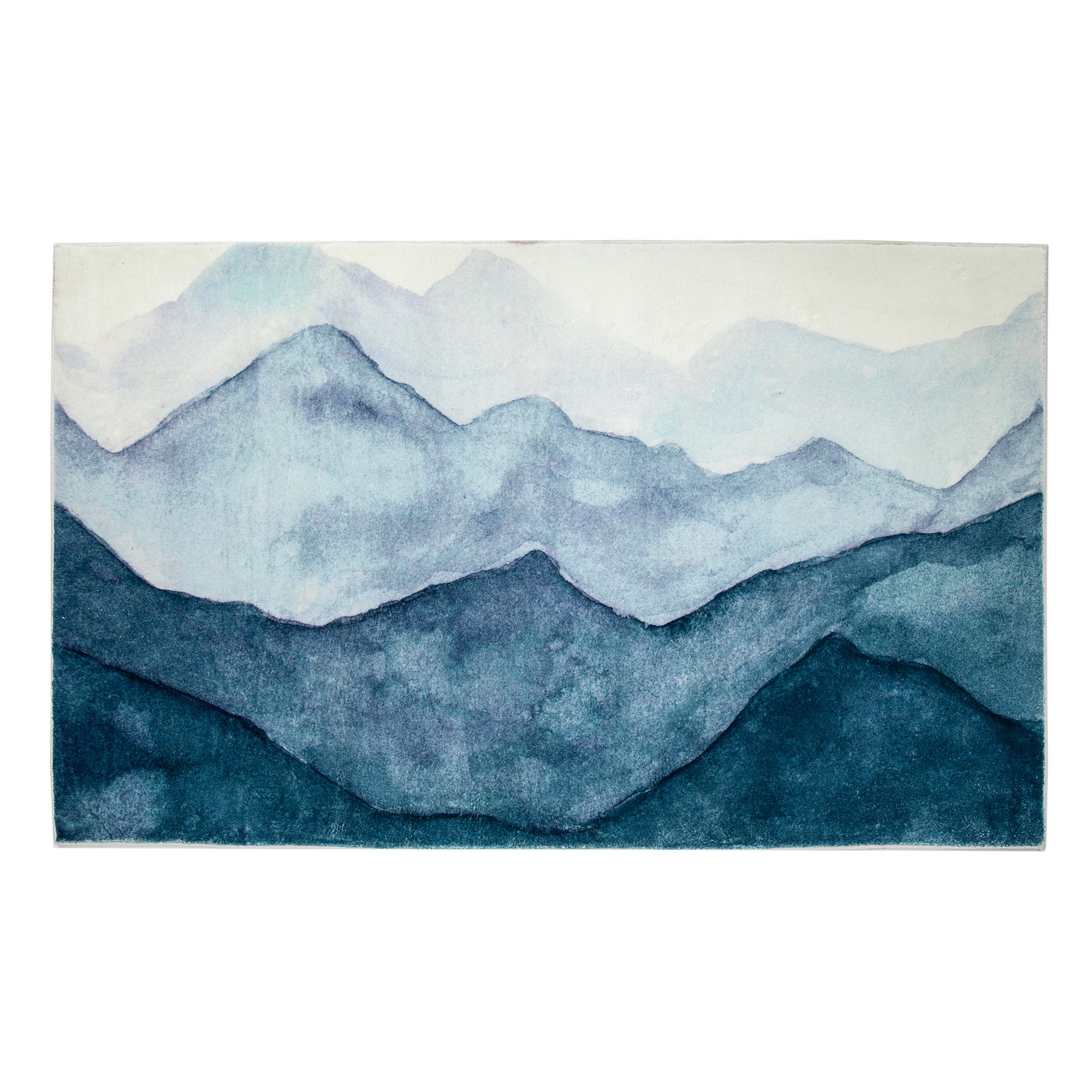 Premium Trail Mix Blue Mountains Rug - Durable & Stylish Outdoor Rug for Camping, Hiking, and Backpacking - Perfect for Patio, Deck, or Cabin Decor