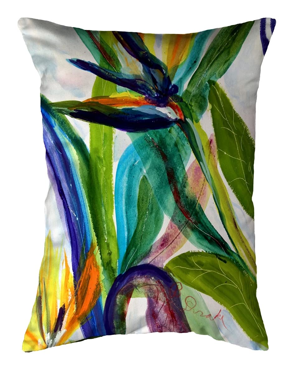 Betsy Drake KS1162 Decorative Throw Pillow 11x14 Inches - Multi-Color Accent Pillow for Sofa, Bed, Couch - Soft Living Room & Bedroom Home Decor