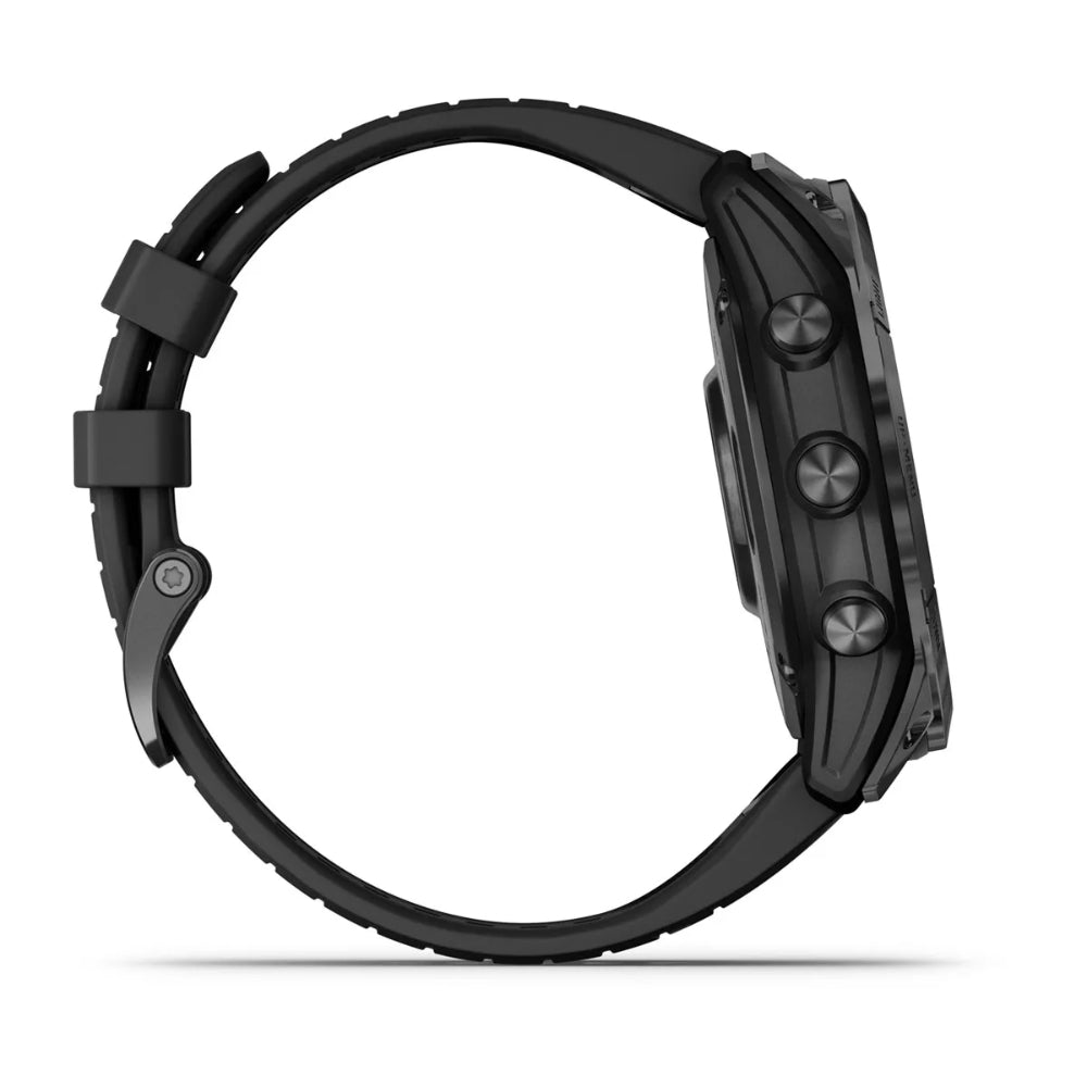 Garmin Fenix 7X Pro Solar Sapphire Smartwatch with GPS, ECG & Solar Charging - Premium Multisport GPS Watch for Running, Hiking, Swimming & Outdoor Adventures