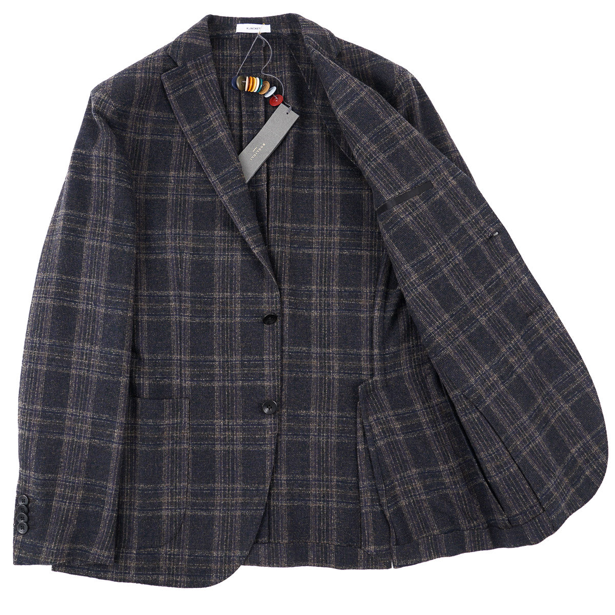 Boglioli Soft Woven Wool K Jacket for Men | Premium Italian Wool Blazer | Business Casual & Office Wear | Perfect for Work, Weddings & Formal Events
