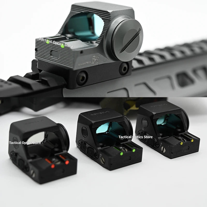 Tactical RX Compact Red Dot Sight for Pistols & Rifles - Aluminum Reflex Sight with 10 Brightness Settings | Perfect for Home Defense, Hunting & Target Shooting