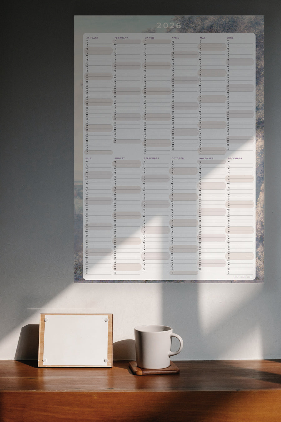 2026 Yearly Planner - Dutch Master Blue Design | Premium Academic & Business Organizer | Perfect for Students, Professionals & Goal Tracking
