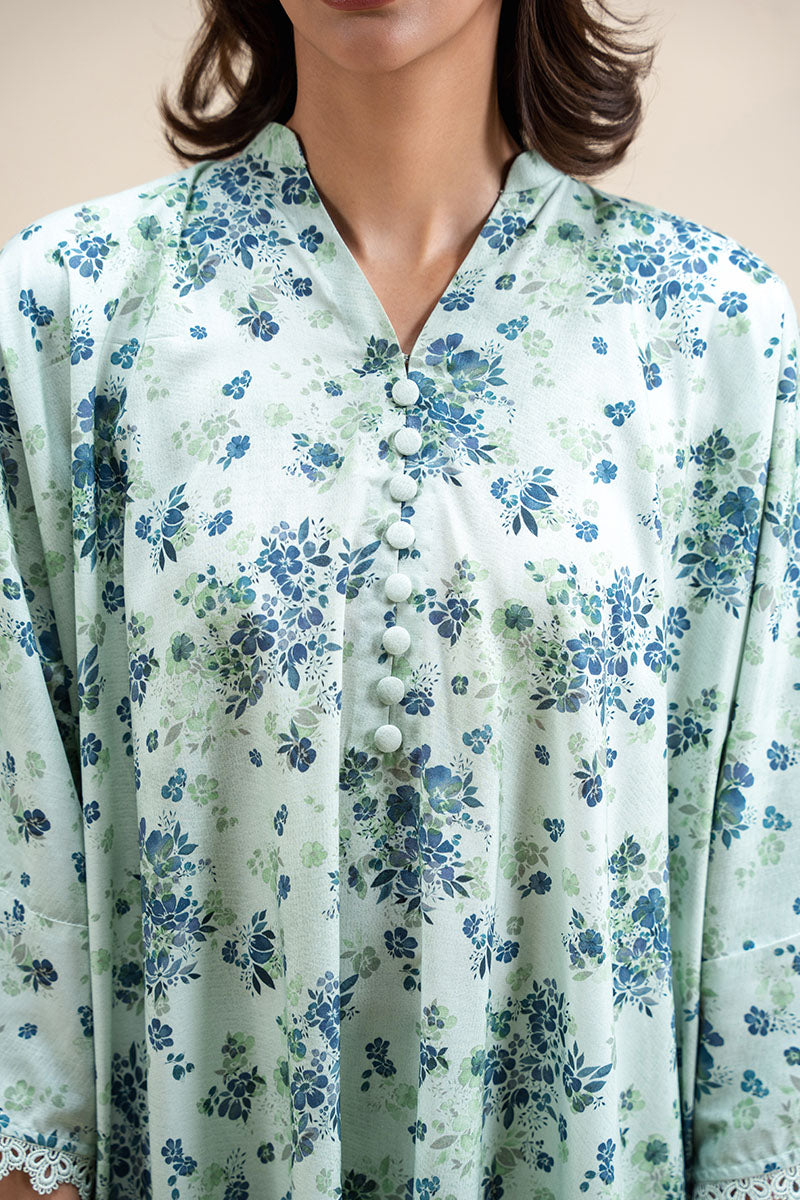 MINT FROST 2-Piece Printed Linen Suit Set for Women - Summer Office Wear & Casual Outfits - Breathable Comfort for Business Meetings & Outdoor Events