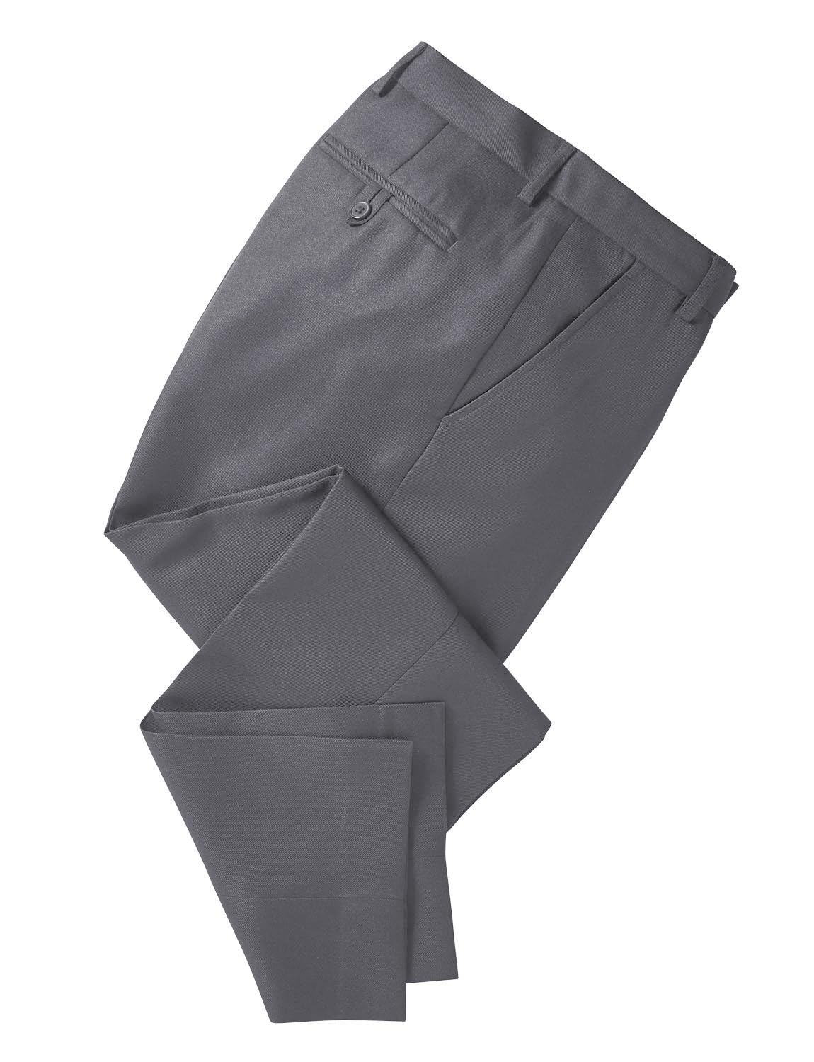 Chums Men's Smart Casual Pants - Comfortable Office & Home Wear - Stretch Formal Trousers for Business & Travel