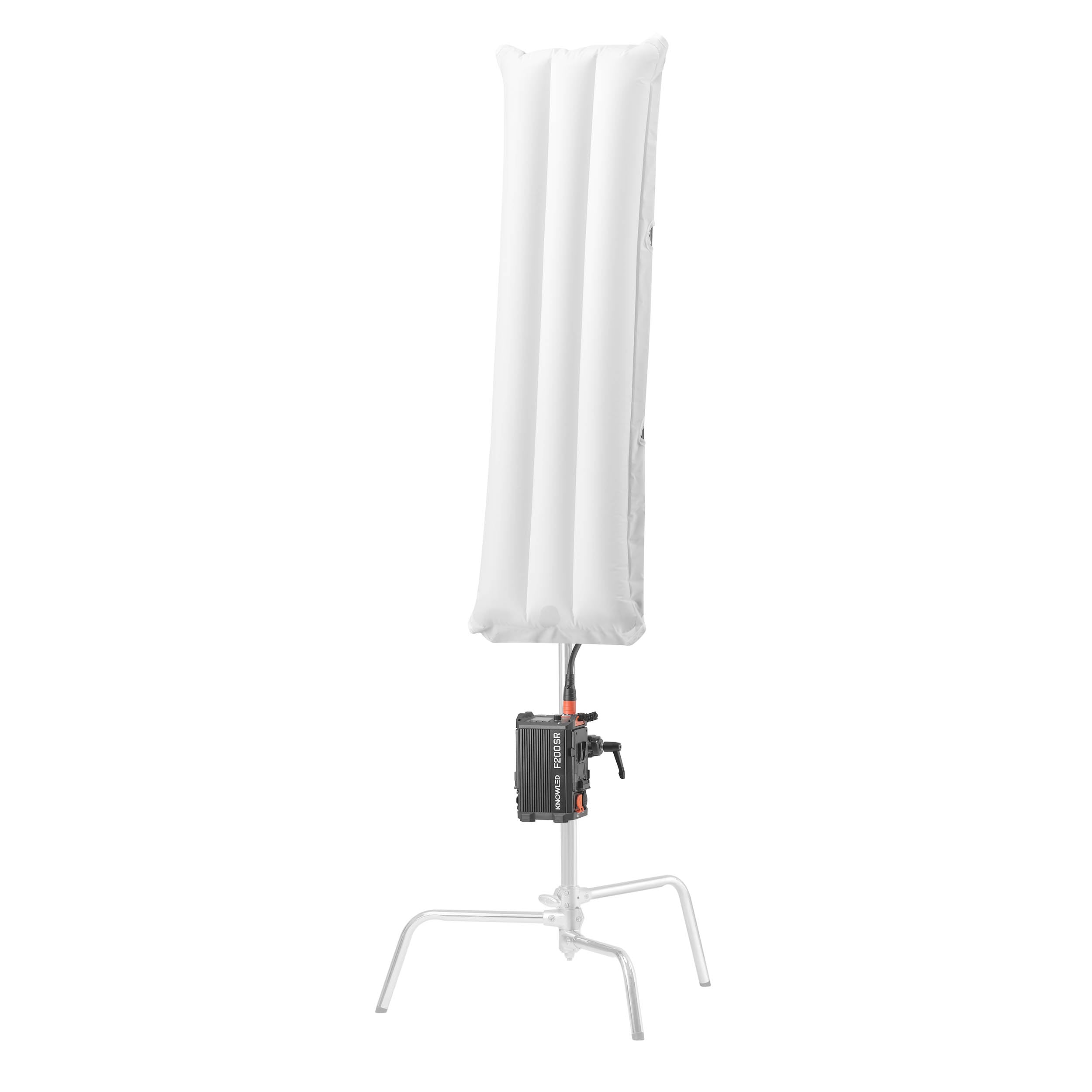 KNOWLED F200SR K2 1x4ft IP54 Waterproof Flexible RGB LED Panel with Softbox Kit - Professional Cine Lighting for Film, Photography & Studio Use (Special Order)