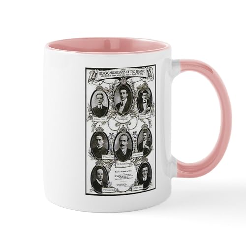 White/Pink Inside - The Courageous Titanic Band Mug