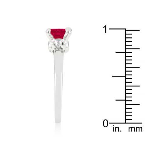 Mini Pink Tourmaline Triplet Ring - Dainty Gemstone Jewelry for Women | Perfect for Everyday Wear, Gift Giving & Special Occasions